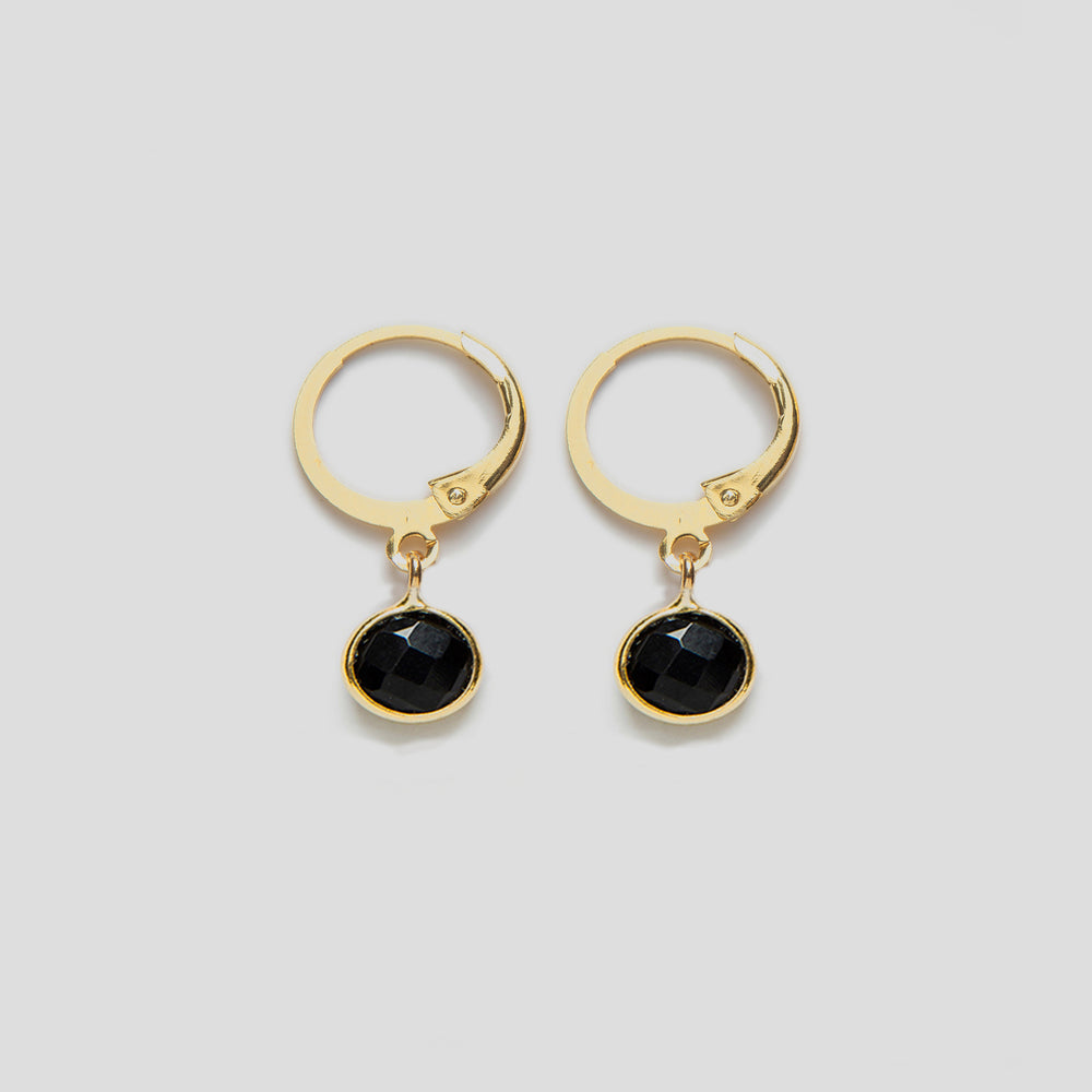 Black Onix Earrings