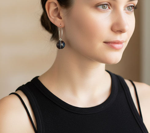 Pendientes Rock Blue