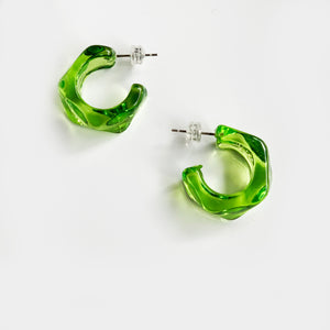 Pendientes Ocean Green