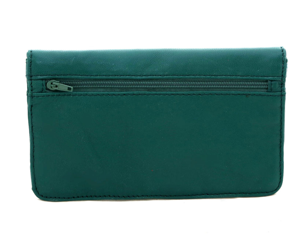 Green Leather Wallet