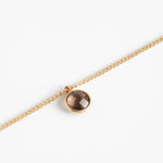 Pulsera de Piedra Cuarzo Marrón