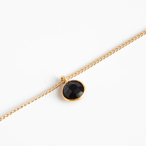 
                
                    Load image into Gallery viewer, Necklace with Black Onix Stone
                
            