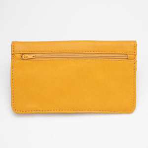 Cartera de Piel Naranja Spring