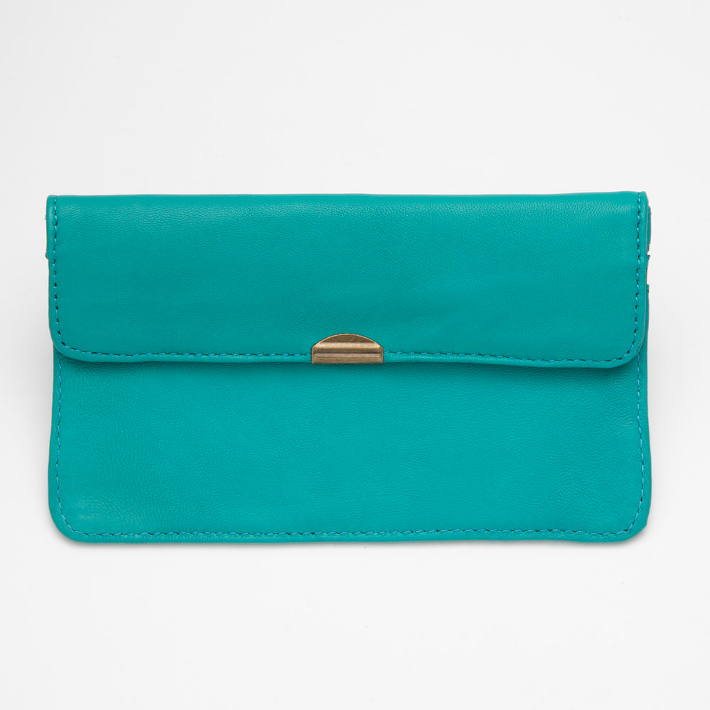Green Leather Wallet