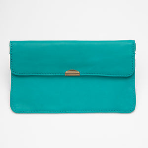 Green Leather Wallet