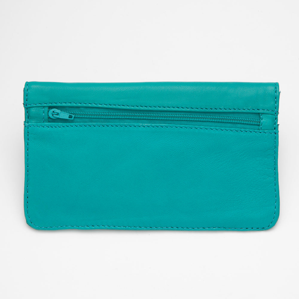 Green Leather Wallet