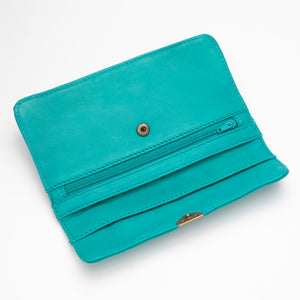 Green Leather Wallet