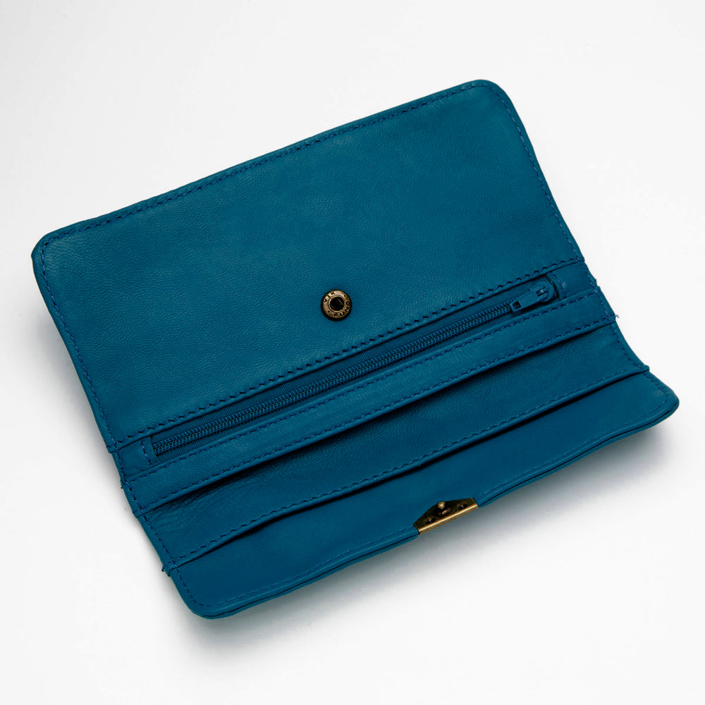 Green Leather Wallet