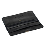 Cartera de Piel Negra