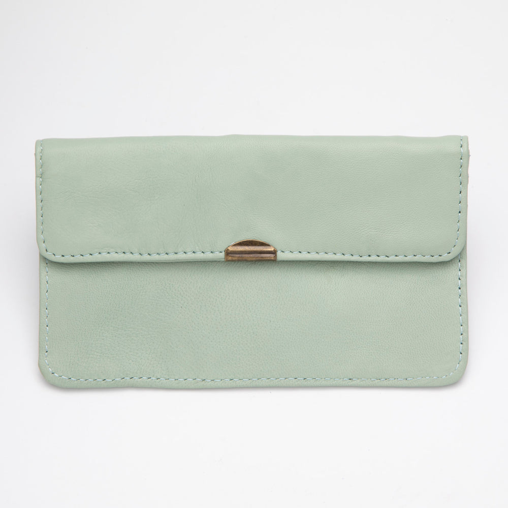 Green Leather Wallet