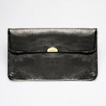 Cartera de Piel Negra