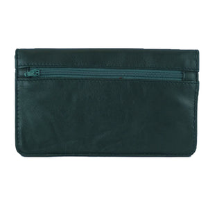Dark Green Leather Wallet