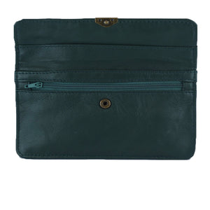 Dark Green Leather Wallet