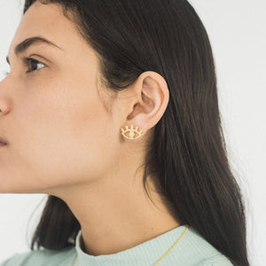 Blue Eyes Earrings